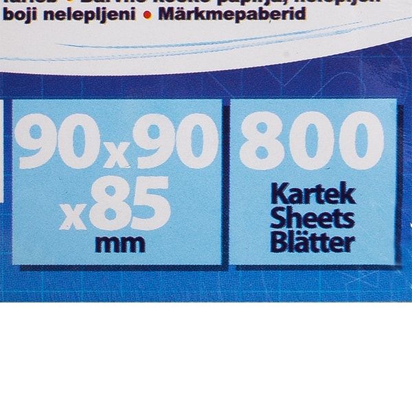Бумага для заметок "Donau Cube", 90x90x90 мм, 800 листов, ассорти