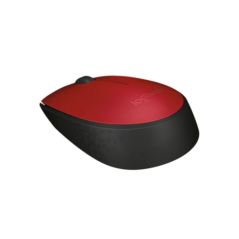 Мышь Logitech "Mouse M171", беспроводная, 1000 dpi, 3 кнопки, красный - 4