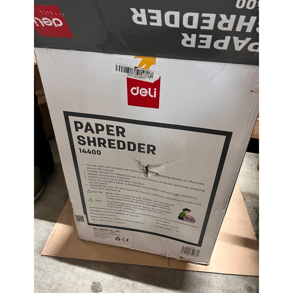 Уничтожитель Deli "E14400", -10% - 4