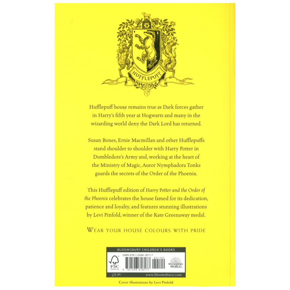 Книга на английском языке "Harry Potter and the Order of the Phoenix - Hufflepuff ed Pb", Rowling J.K. 