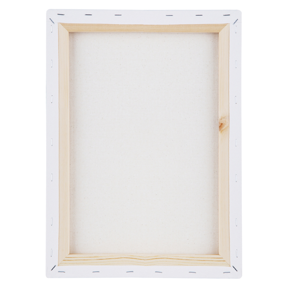 Холст на подрамнике "Студия", 50x70 см, хлопок, мелкое зерно - 4