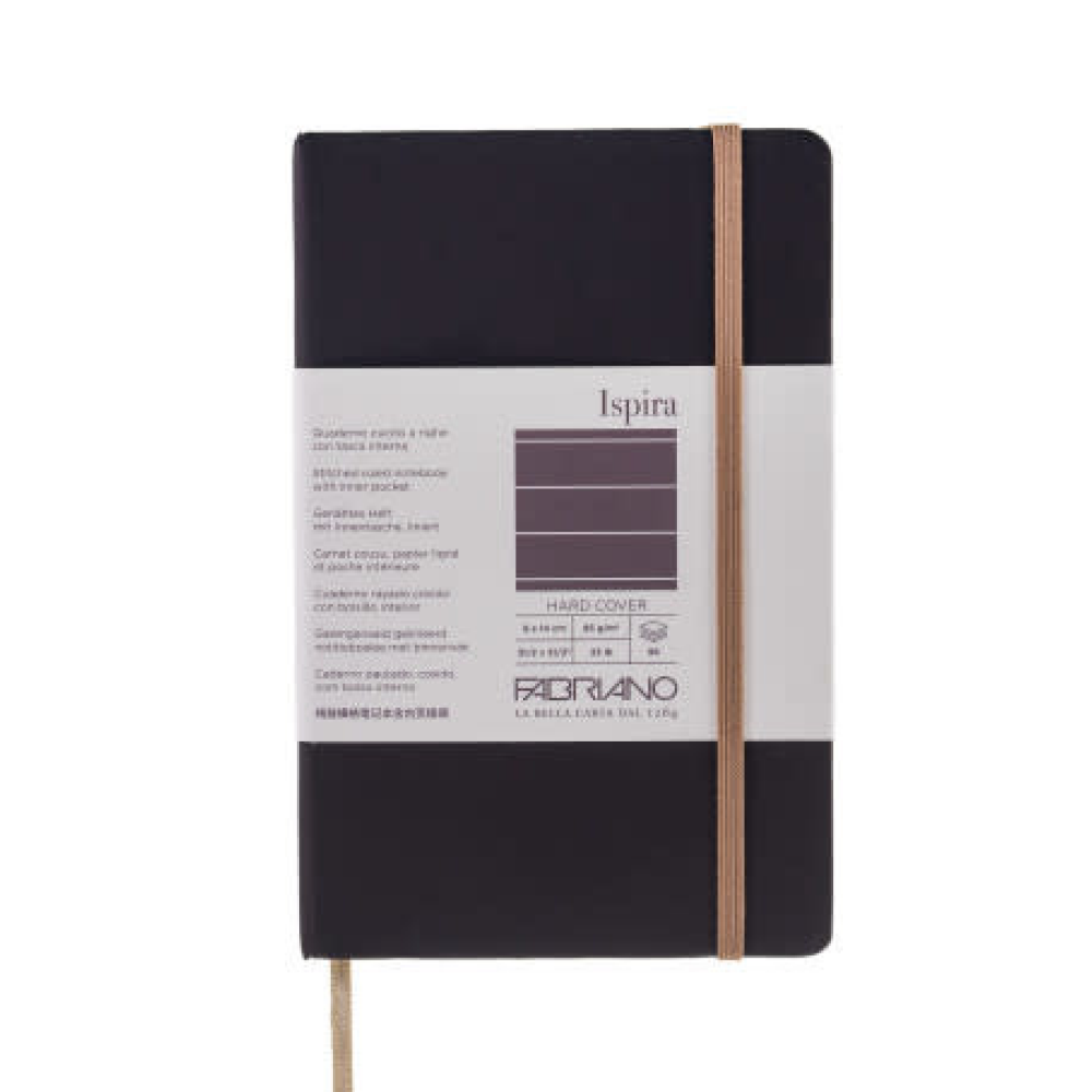 Блокнот "Fabriano. Ispiria", A5, 96 листов, линейка, коричневый