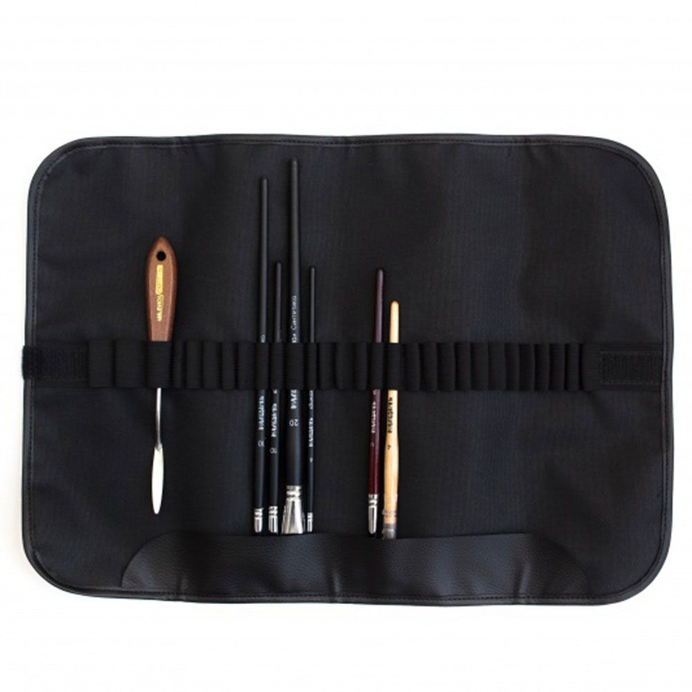 Пенал-органайзер "Малевичъ" для кистей, 34х48, черный - 3