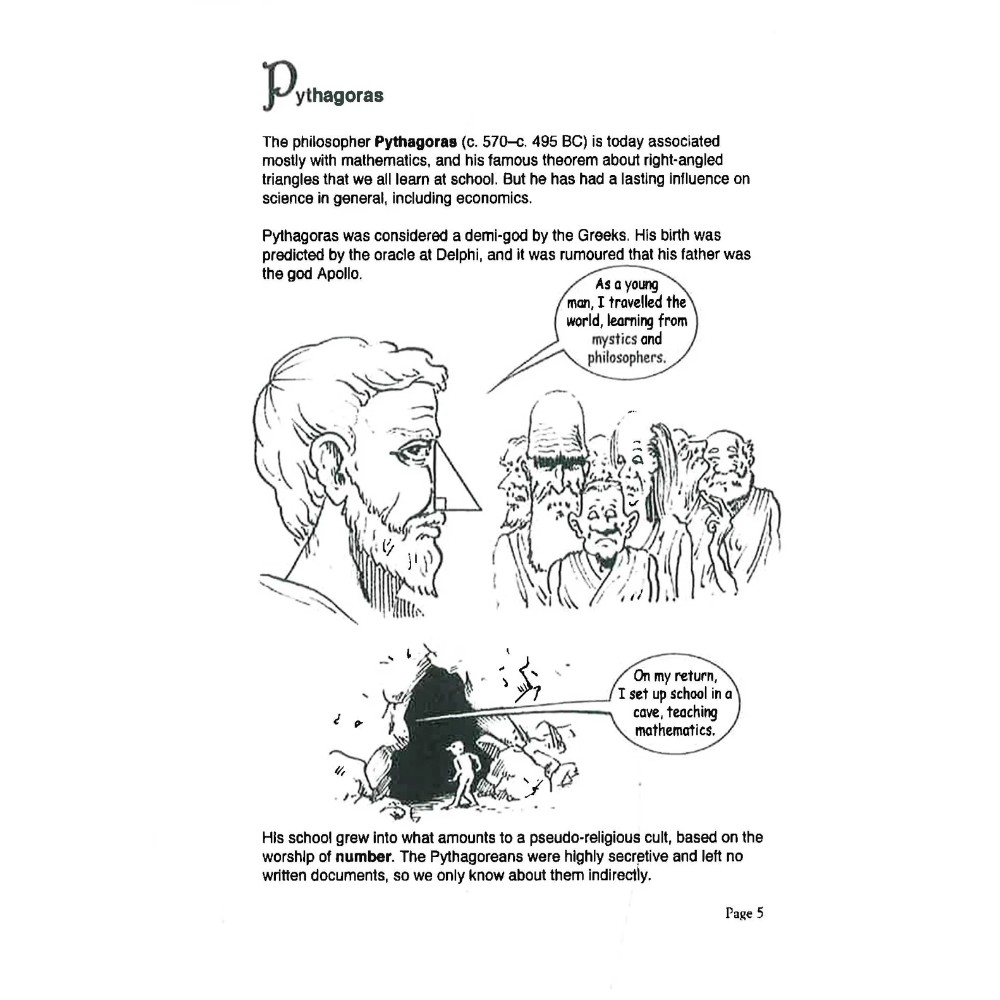 Книга на английском языке "Introducing Economics: A Graphic Guide", David Orrell, Borin Loon Van