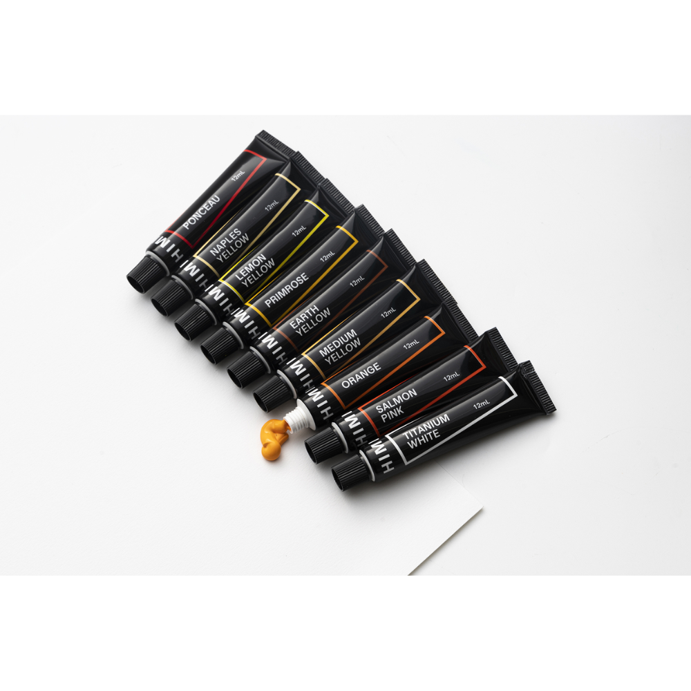 Краски акриловые "Himi.New vision", 12 цветов, тубы - 5