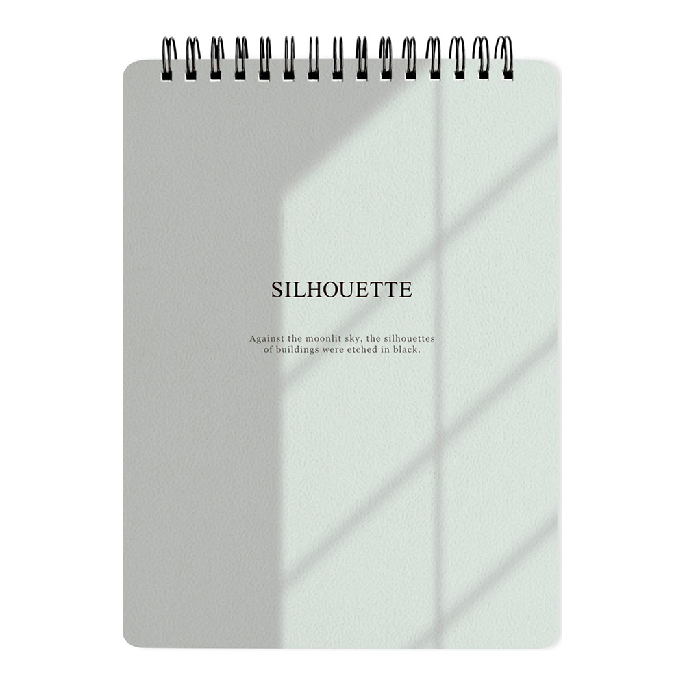 Блокнот "Shadow", А5, 80 листов, в клетку, серый