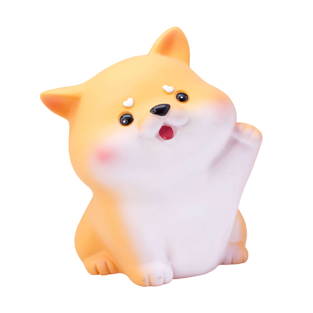 Копилка "Doggy", оранжевый, белый