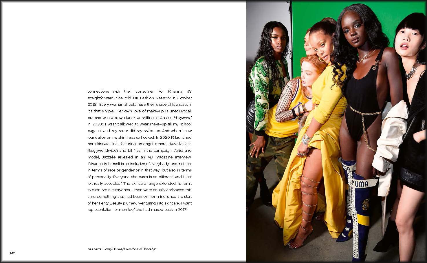 Книга на английском языке "Rihanna and the Clothes She Wears", Newman T. - 4