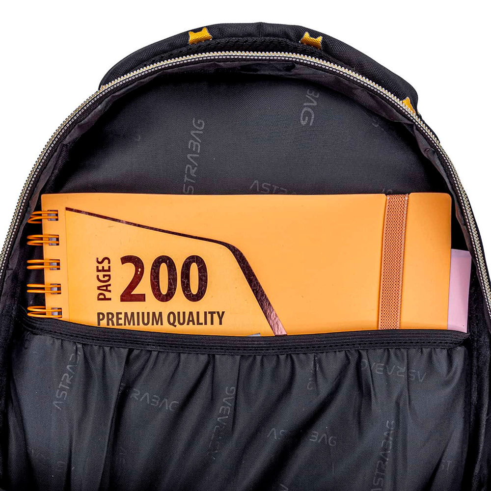 Рюкзак школьный "Fluffy Kitty Black", черный - 7