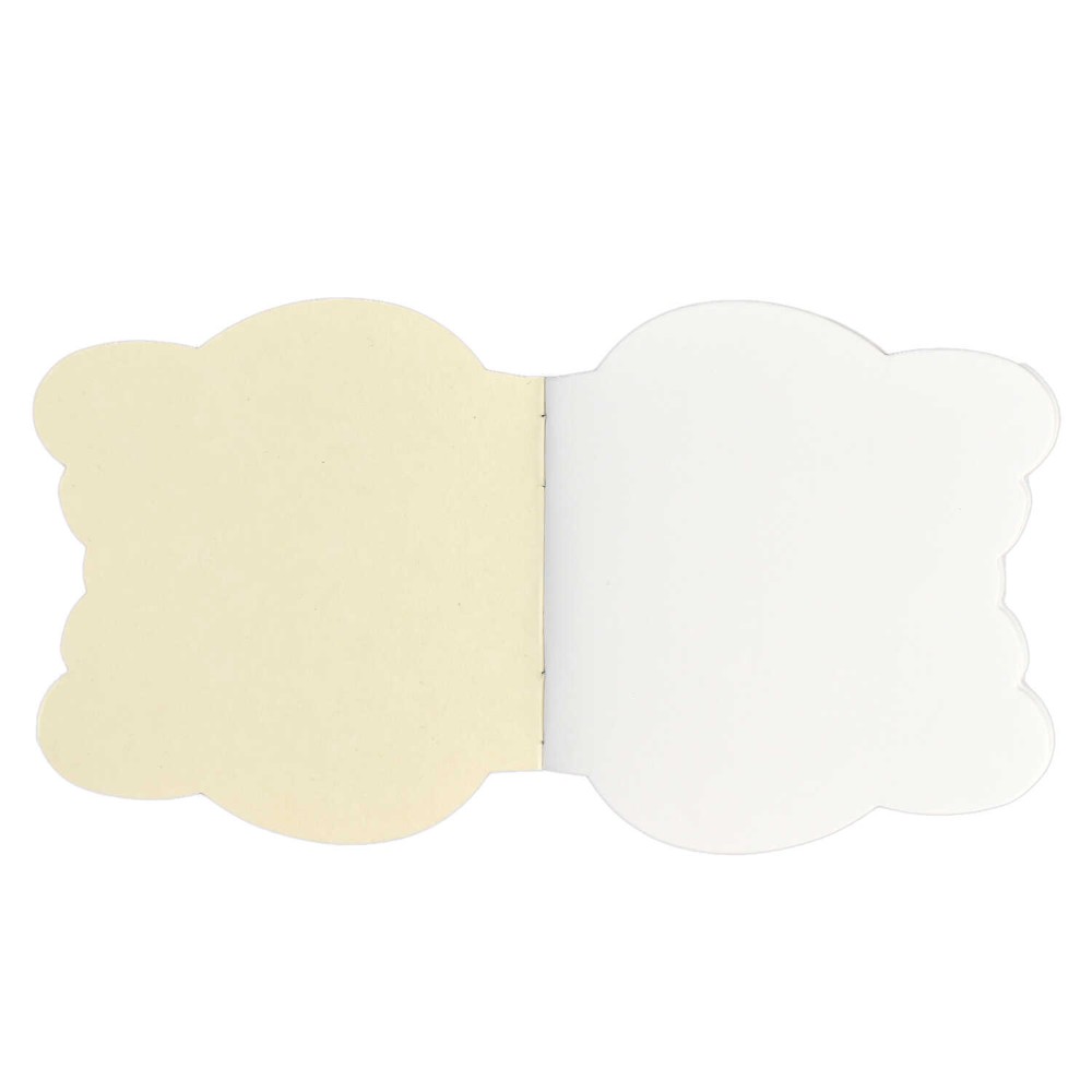 Блокнот "Котенок в шапке", 120х117 мм., 30 листов, розовый - 3