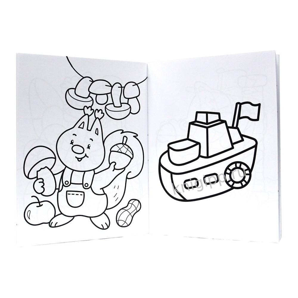 Раскраска "Супер-пупер раскраска. Для малышей"