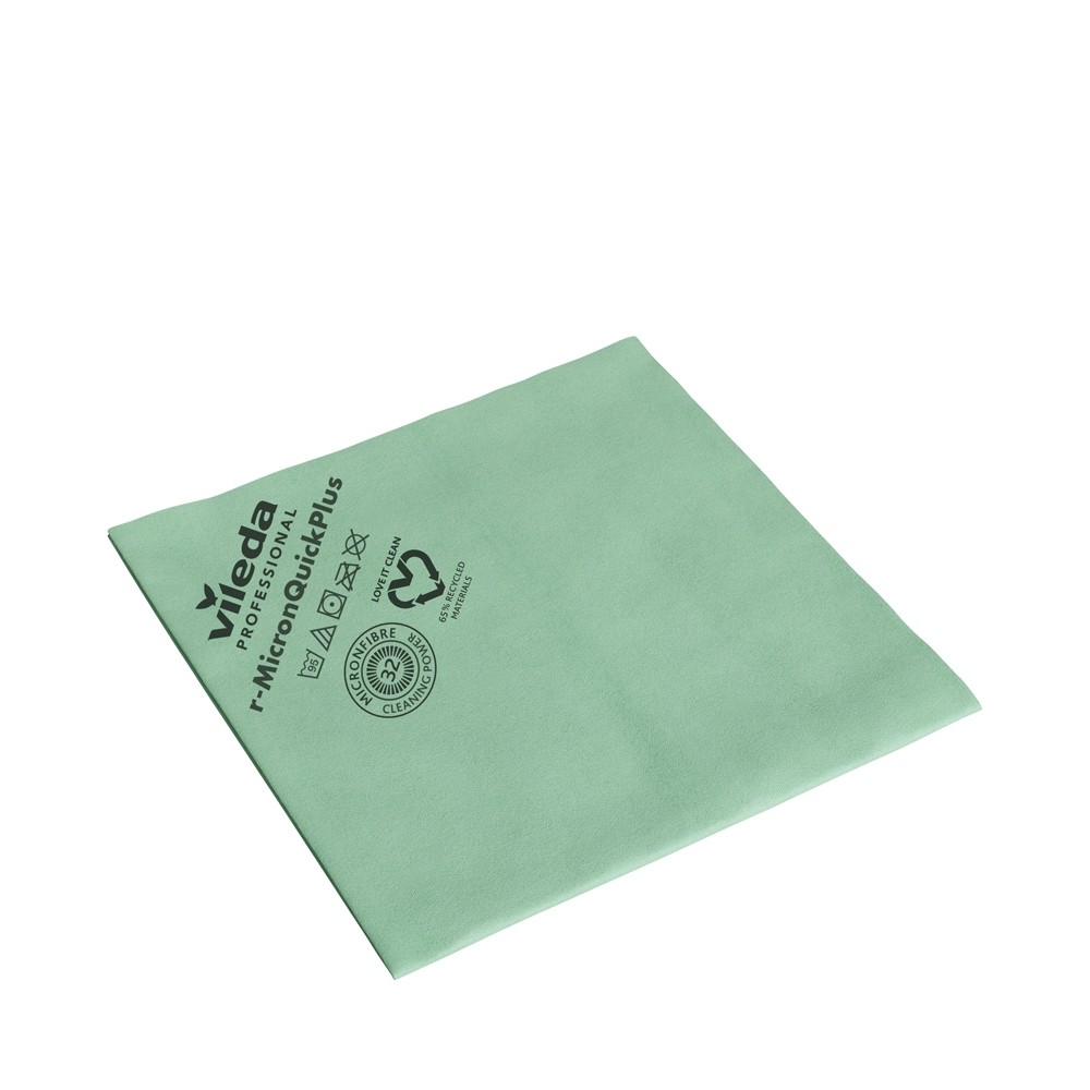 Салфетка из микроволокна "р-НаноТек Микрон" 38*40см, зеленый, 5 шт./уп.