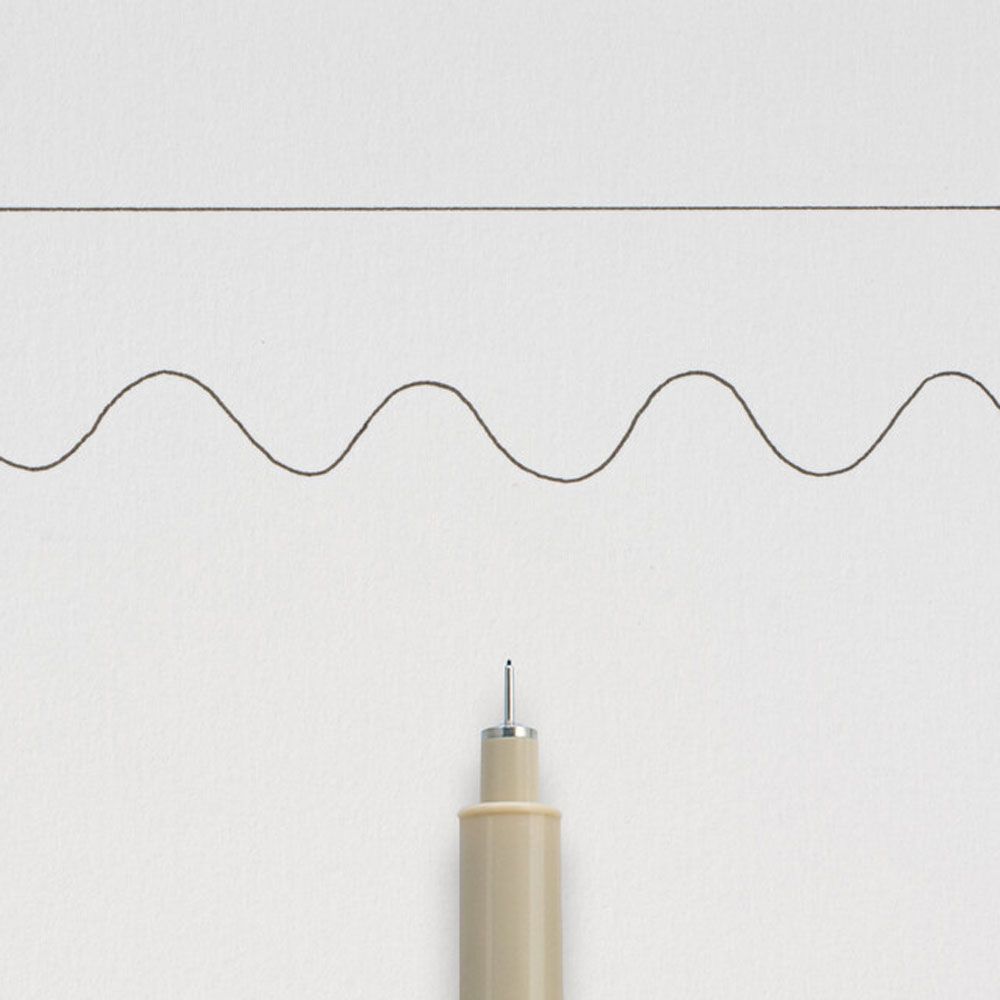 Ручка капиллярная "Pigma Micron", 0.2 мм, черный