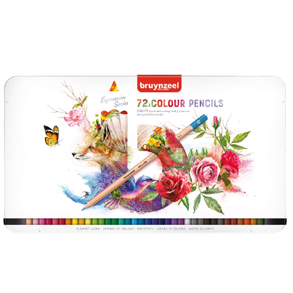 Набор цветных карандашей "Expression", 72 цвета