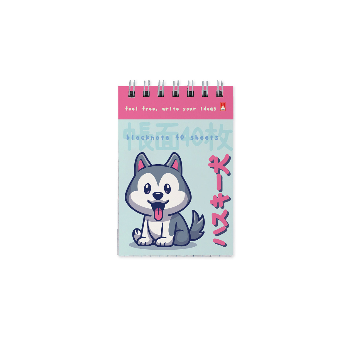 Блокнот Bruno Visconti "Kawaii animals", А7, 40 листов, клетка, ассорти