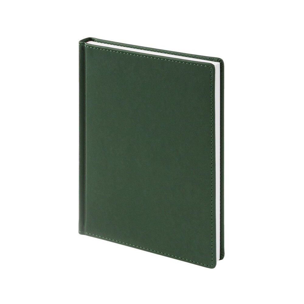 Ежедневник датированный "Velvet" 2026, A5, темно-зеленый