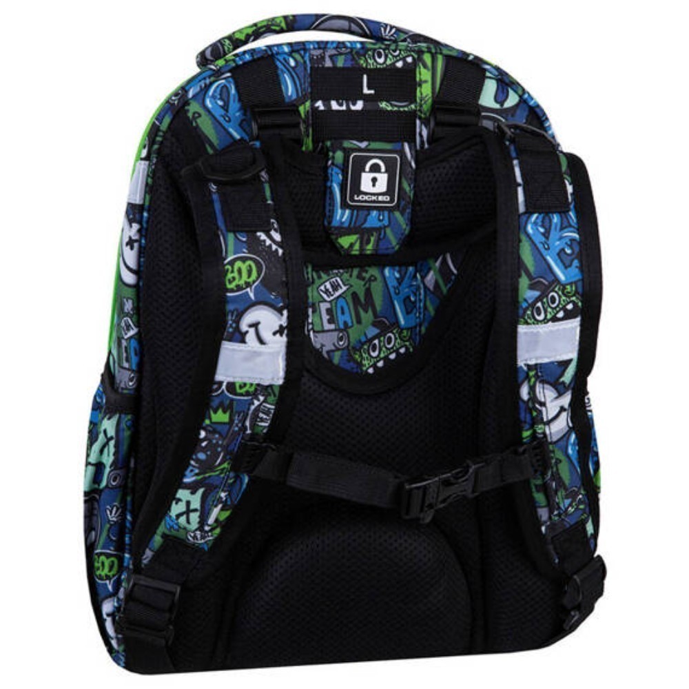 Рюкзак школьный CoolPack "Monster team", разноцветный - 3