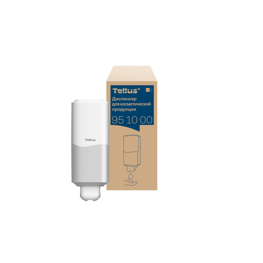 Диспенсер Tellus для косметической продукции, белый, SC1 - 5