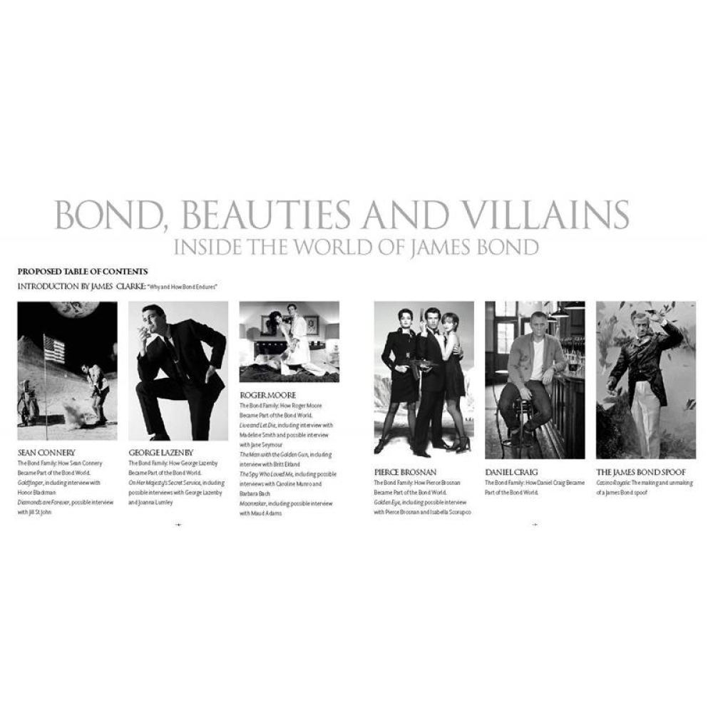 Книга на английском языке "Bond. Photographed by Terry O`Neill. The Definitive Collection", Terry O`Neill