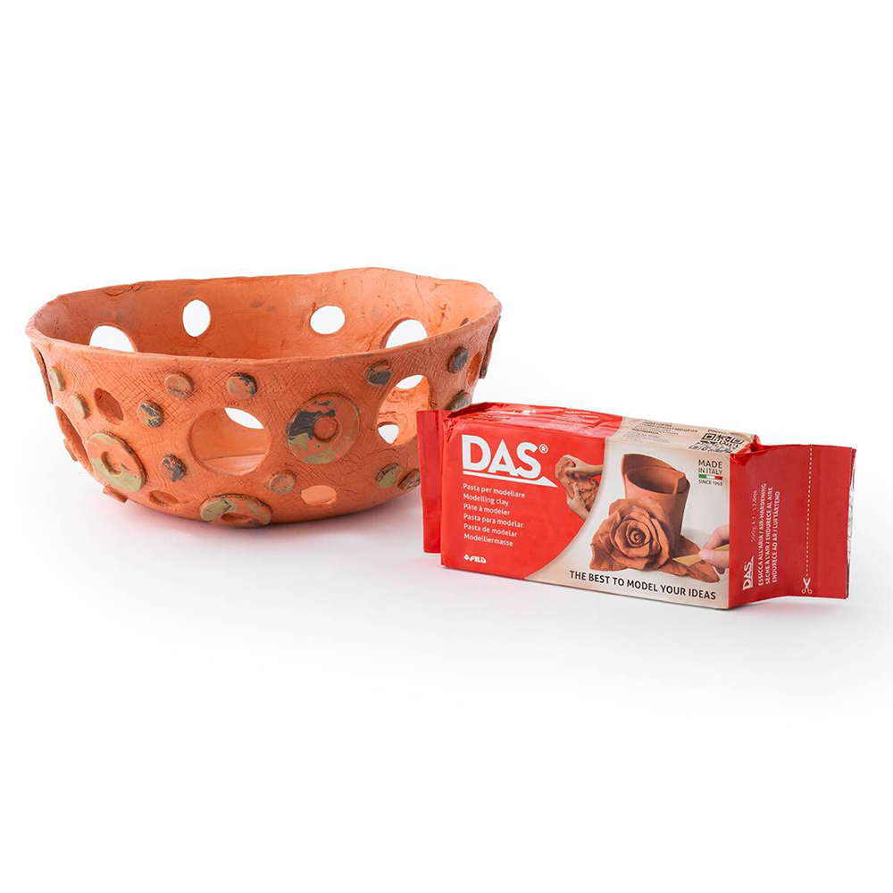 Паста для моделирования "DAS", 1000 г, терракотовый