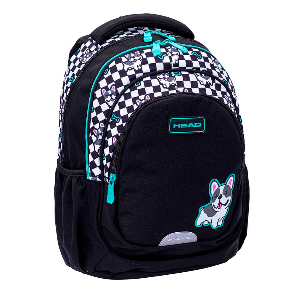 Рюкзак школьный "Cute Puppy", черный - 3