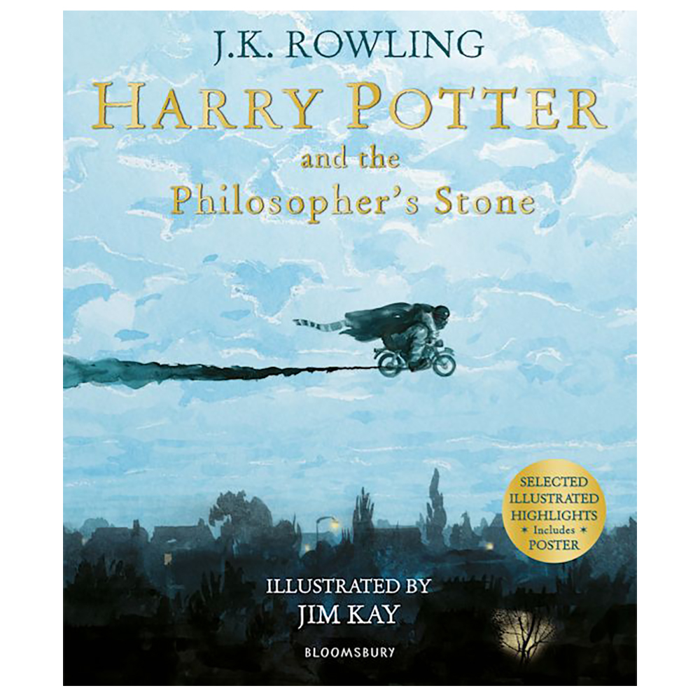 Книга на английском языке "Harry Potter and the Philosopher's Stone – Illustr. PB", Rowling J.K. 