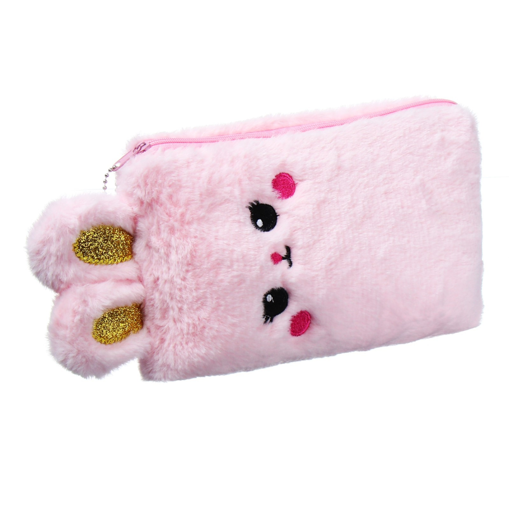 Пенал "Зайка", 1 отделение, ассорти