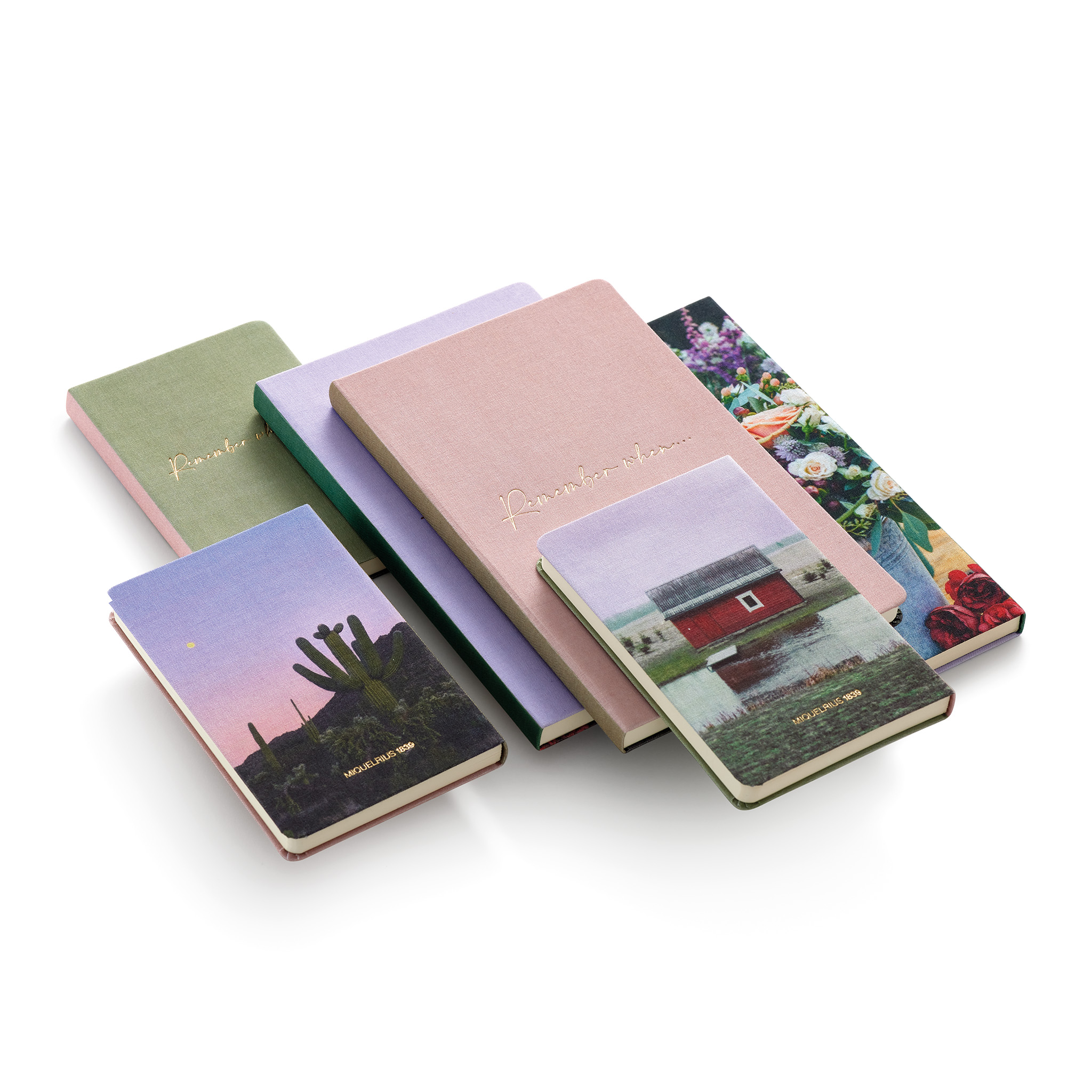 Блокнот Miquelrius "Remember Cactus", А5, 96 листов, нелинованный, розовый - 8