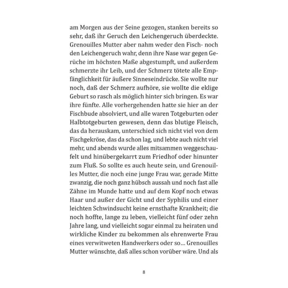 Книга "Парфюмер. История одного убийцы. Das Parfum. Die Geschichte eines Morders" (нем.яз.), Патрик Зюскинд - 8