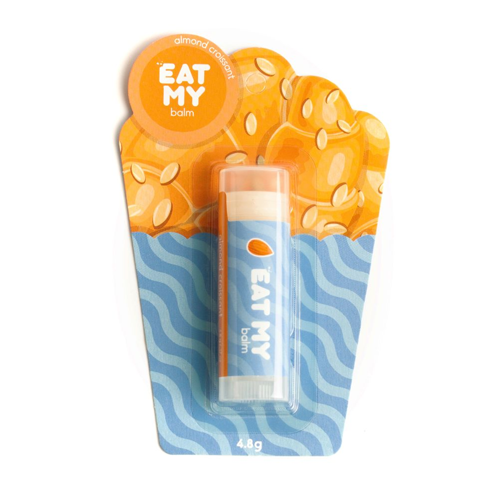 Бальзам для губ "Eat My", 4.8 г, аромат миндальный круассан 
