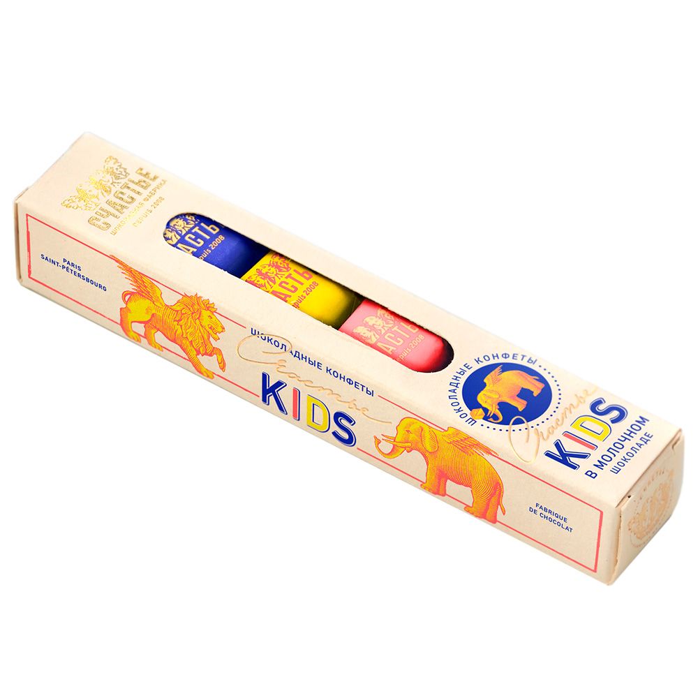 Конфеты в наборе "KIDS", 50 г, 6 шт, ассорти