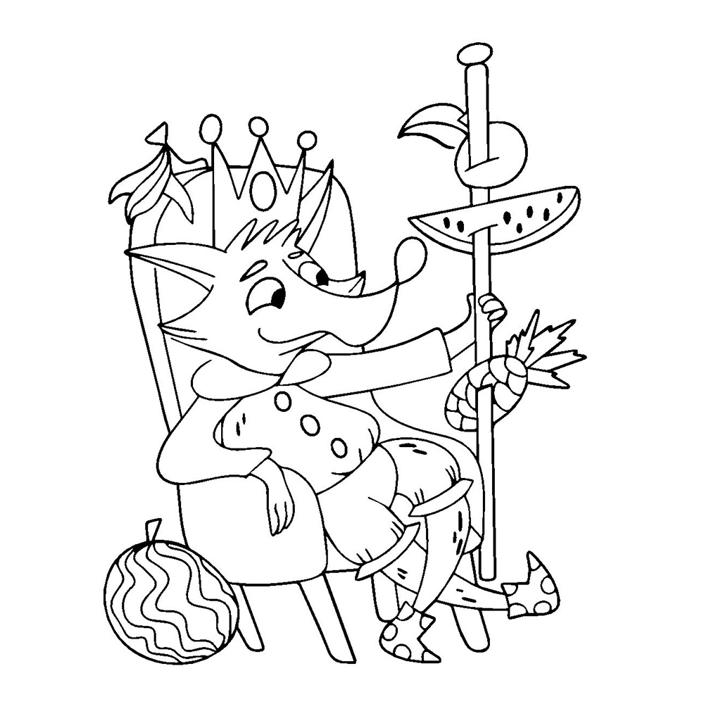 Раскраска "Ожидается ЛИСоПАД! Раскраска для творческих хитрюшек", Шпилёва Ю.Н. - 9