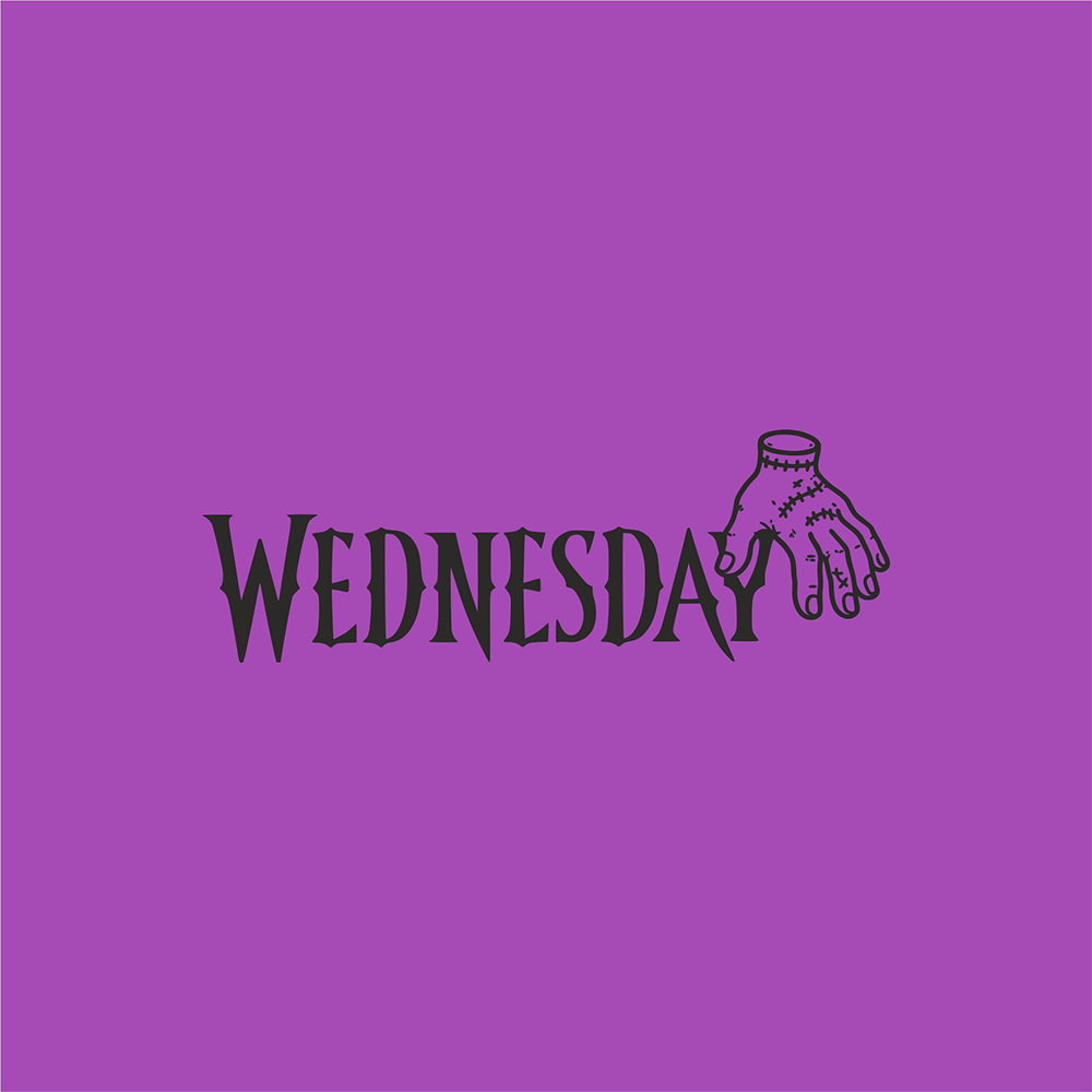 Несессер для путешествий "Wednesday. Hand", фиолетовый - 2