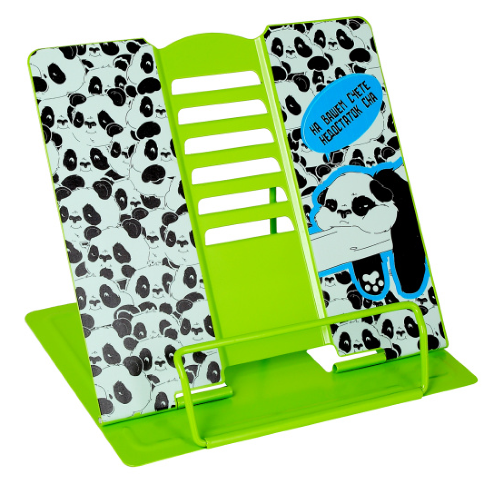 Подставка для книг "Панда", салатовый