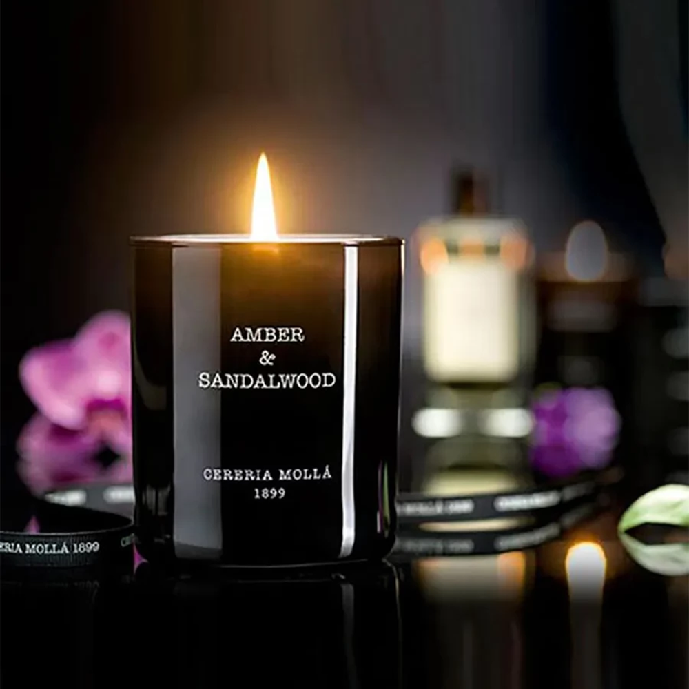 Свеча ароматическая CERERIA MOLLA "Amber & Sandalwood", 230 гр., подарочная упаковка - 3
