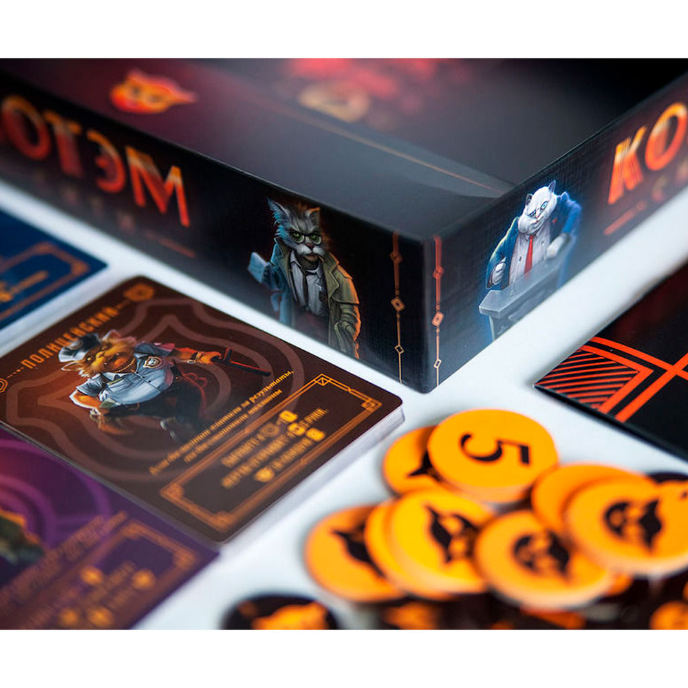 Игра настольная "Котэм сити" - 5