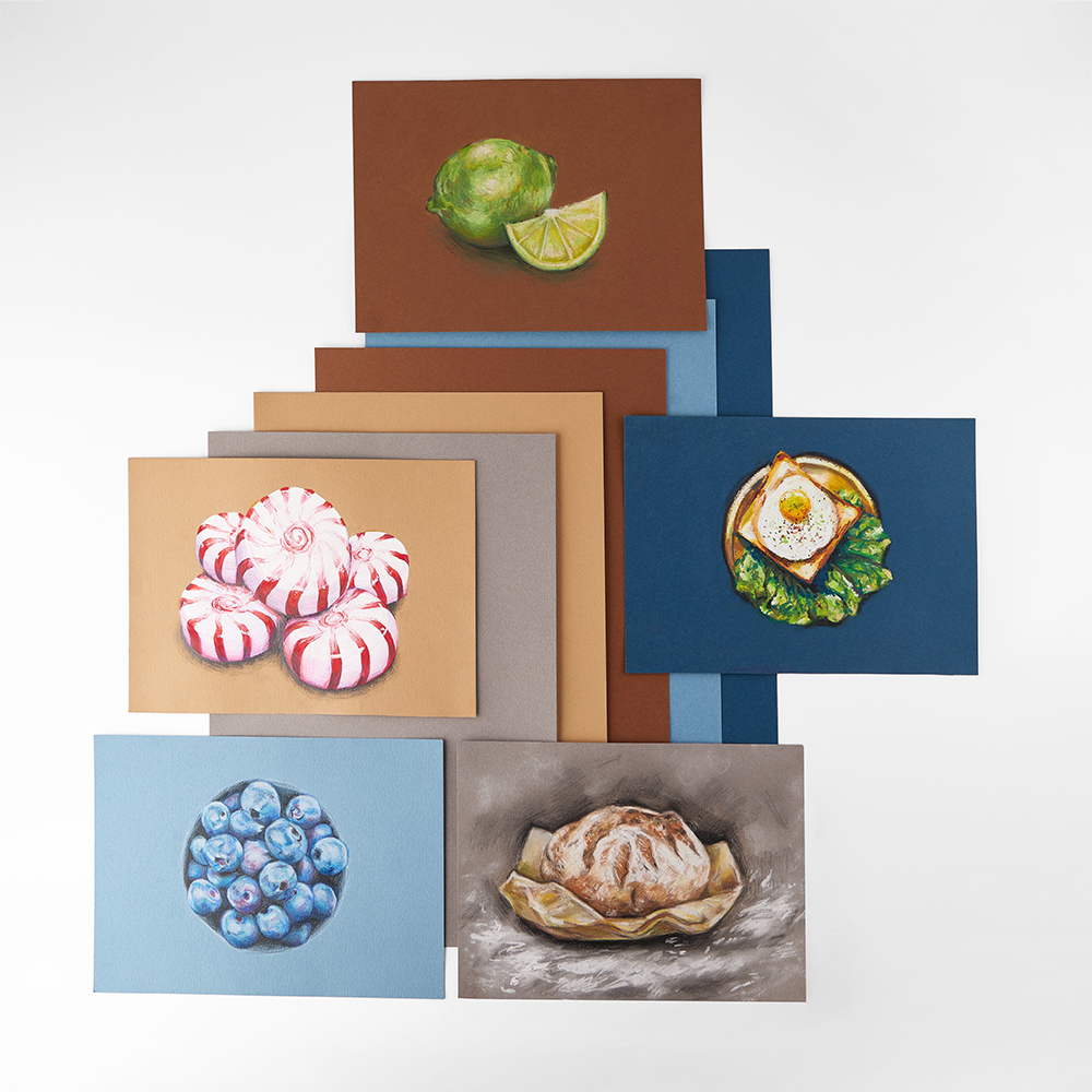 Бумага для пастели Малевичъ "GrafArt", A3, 270 г/м2, охра красная - 4