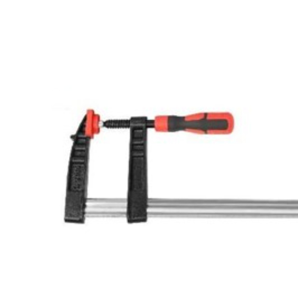 Струбцина "Deli" усиленная 120х500 мм, черный, красный