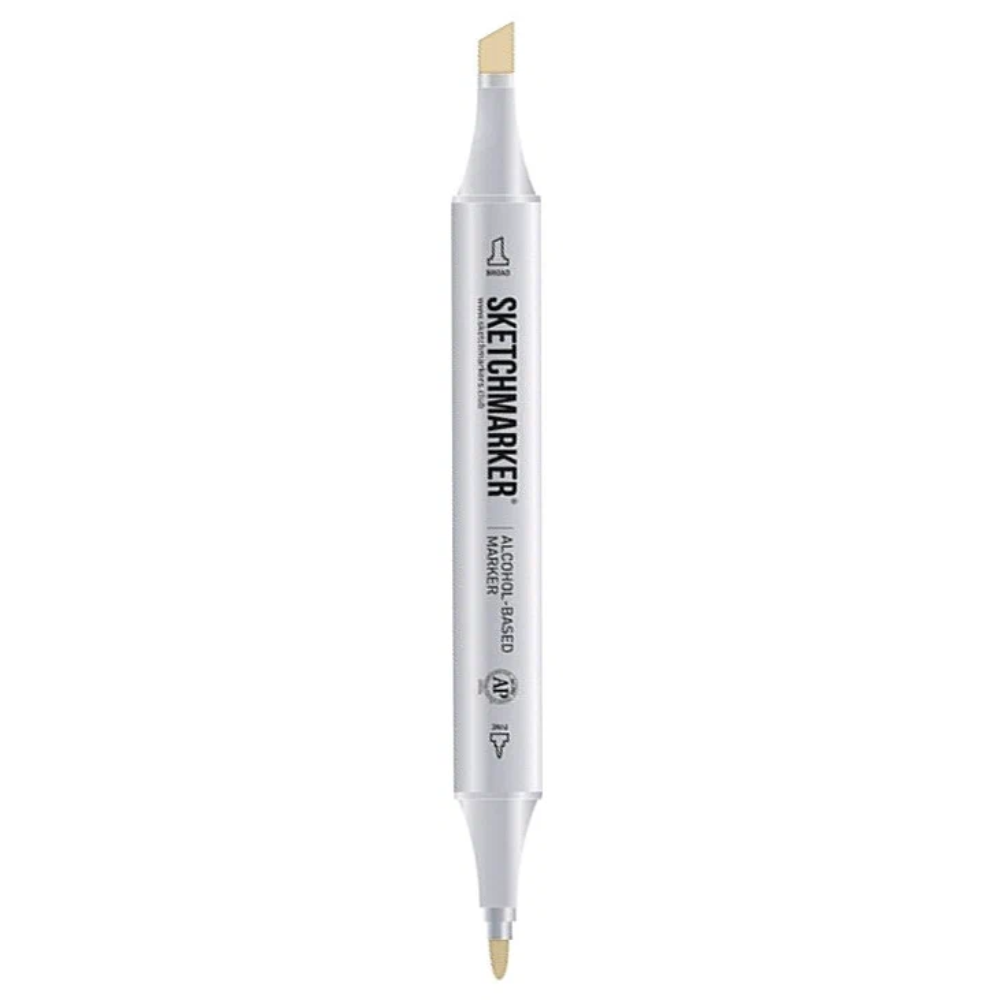 Маркер перманентный двусторонний "Sketchmarker", BR83 смуглый