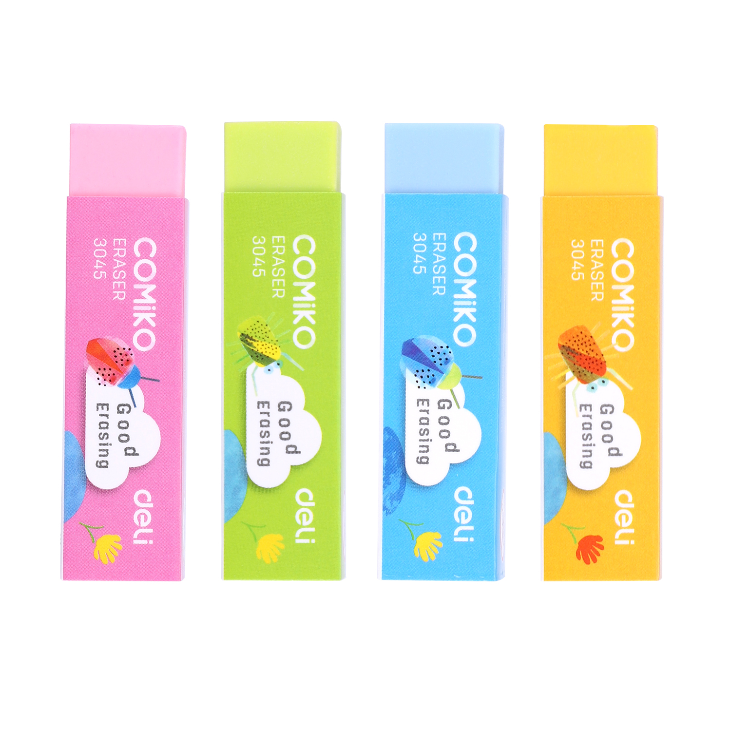Ластик Deli "Comiko", ассорти