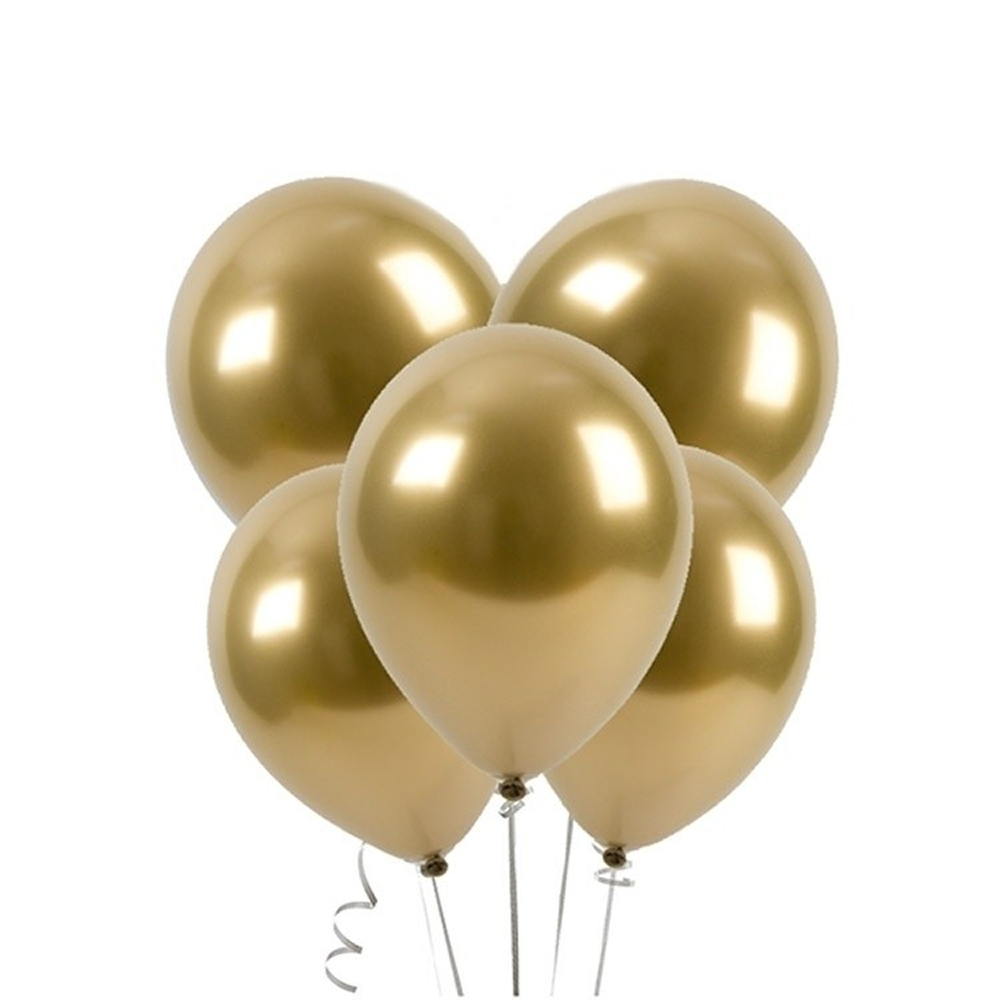 Шар воздушный "Хром Г12", 5 шт