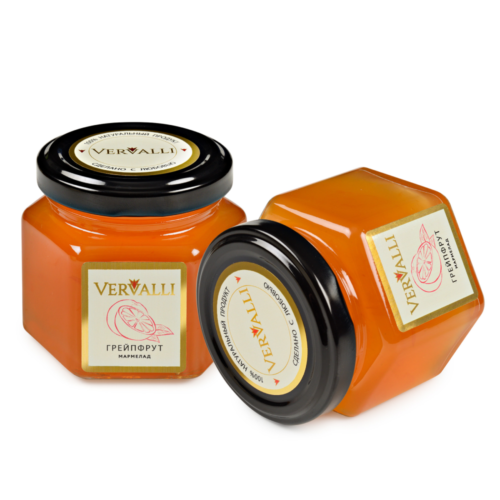 Мармелад "Vervalli", 120 гр, грейпфрут