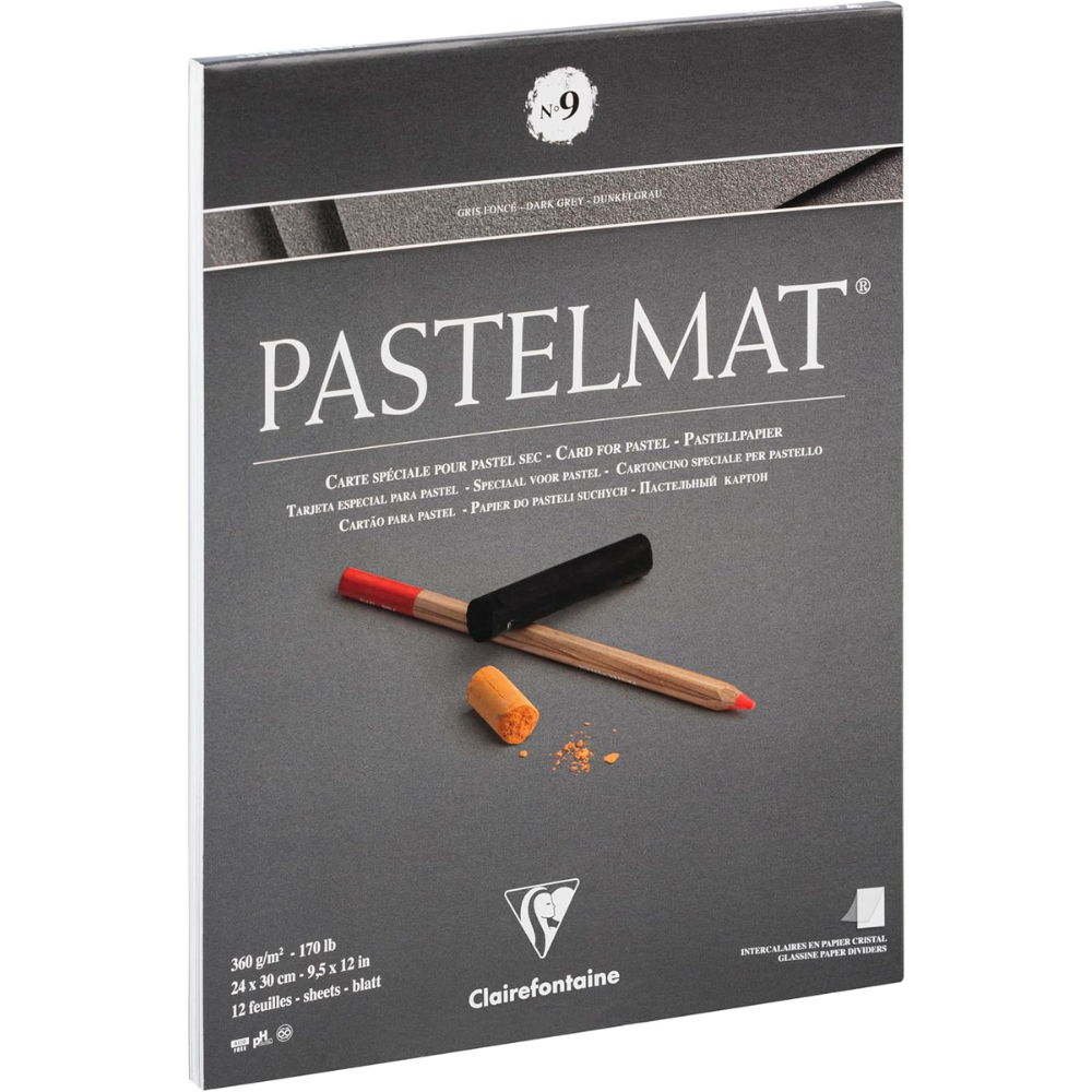 Блок бумаги для пастели "Pastelmat", 24x30см, 360 г/м2, 12 листов, №9
