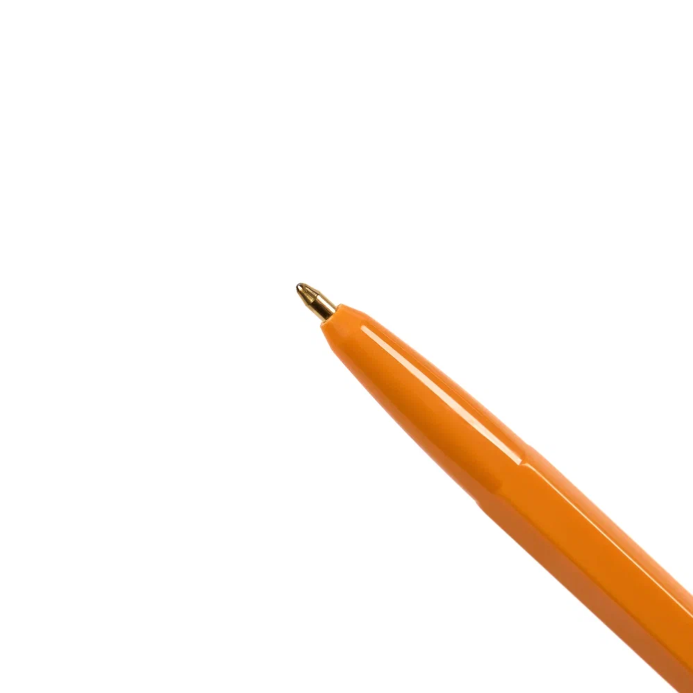 Ручка шариковая "Corvina", 1.0 мм, оранжевый, черный, стерж. черный - 8
