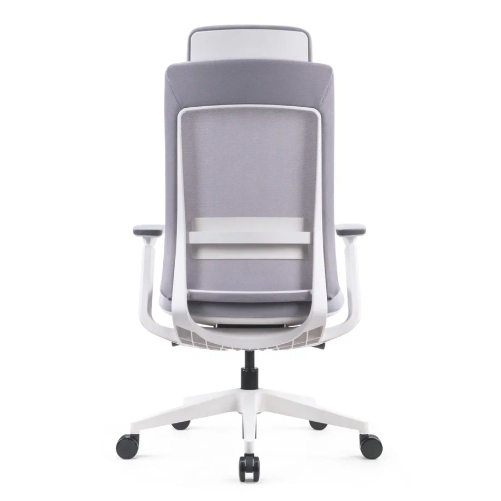 Кресло компьютерное SitZone E-VL002A-BS, сетка, ткань, пластик, серый - 5