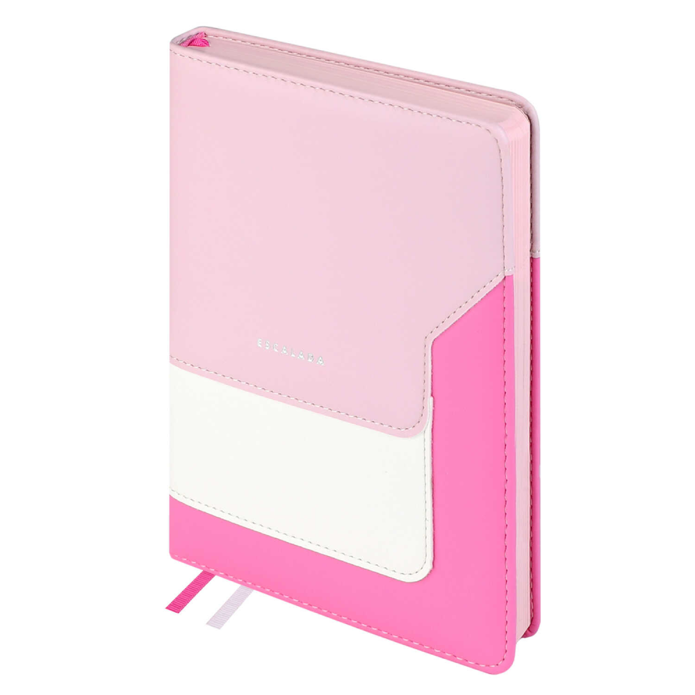 Ежедневник недатированный "Лайка", А5, 320 страниц, розовый