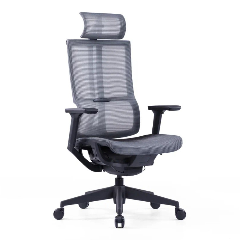 Кресло для руководителя SitZone E-303-001A-P1-BK сетка, черный