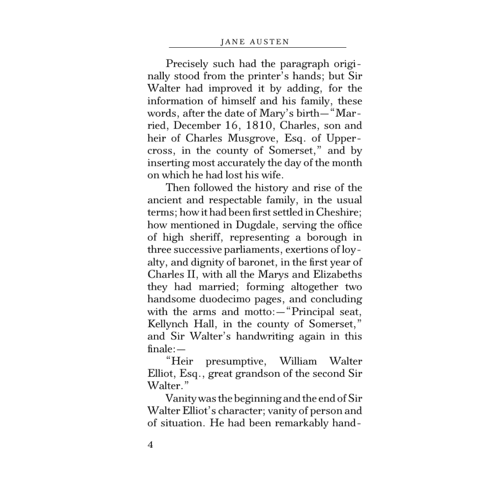 Книга на английском языке "Persuasion", Джейн Остен - 3