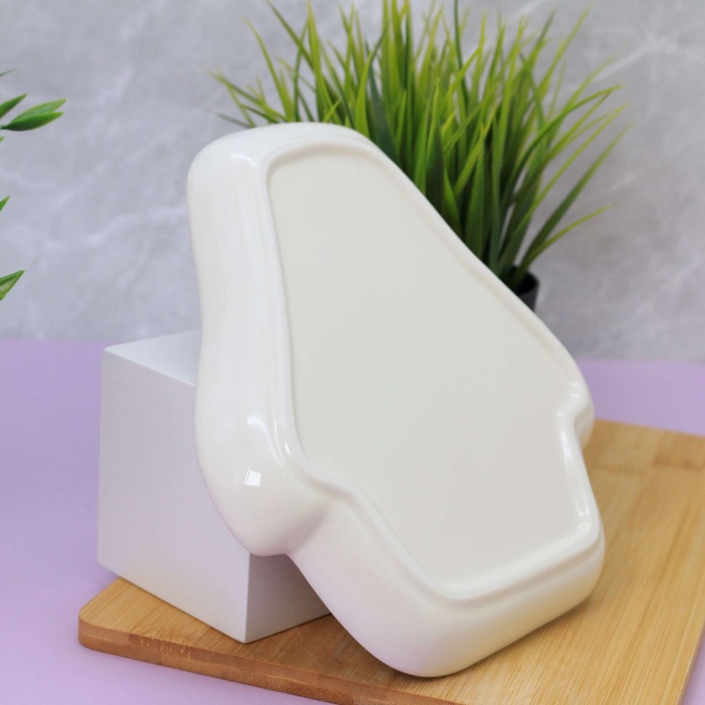 Тарелка керамическая "Peinguin plate", 20.5 см, белый, черный - 4