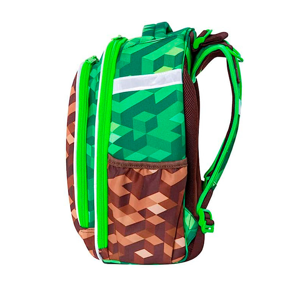 Рюкзак школьный CoolPack "City Jungle", зеленый, коричневый